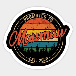 Promoted to Mawmaw Est 2020 Mothers Day Gift Sticker